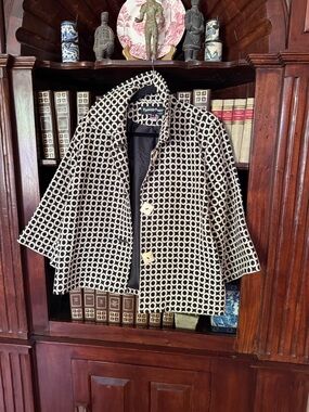 Painting Pony. Black & Cream Cropped Jacket fabulous. For the right girl